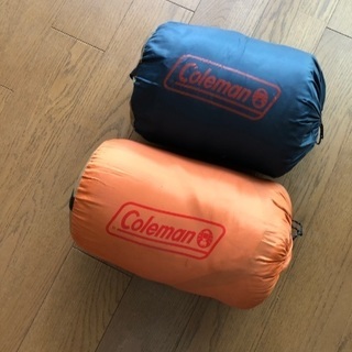 Coleman キッズマミー寝袋２個セット