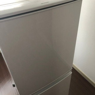 【ネット決済・配送可】SHARP 137L ノンフロン冷凍冷蔵庫...