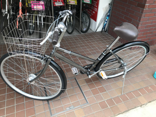 27インチ内装３段変速ledオートライトさびにくいステンレスかご付き Ryou Cycle 五条のその他の中古あげます 譲ります ジモティーで不用品の処分
