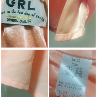 ご購入者様決定 [GRL]2wayシフォンチュニック LサイズOK ミニ 
