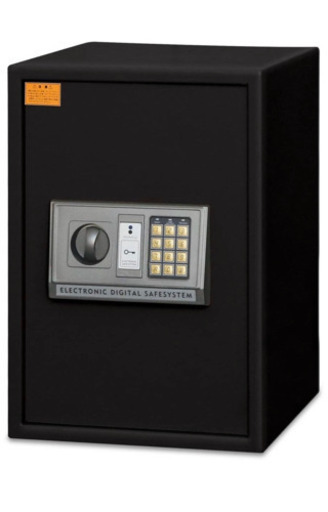 売却済 テンキー式電子金庫-60L/BK-②