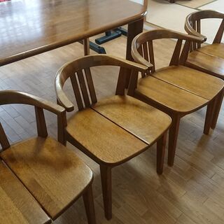 浜本工芸 ダイニング5点セット