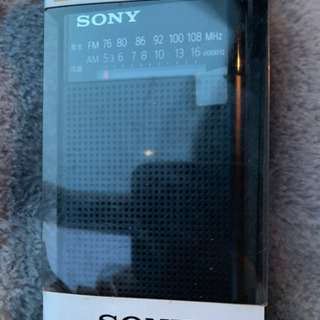 SONY ラジオ 未使用