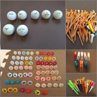 値下げしました【中古】ゴルフバッグ、クラブセット、ボール等々