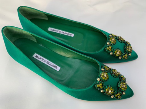 23cm/36/MANOLO BLAHNIK マノロブラニク/フラットシューズ | www.caspae.pt