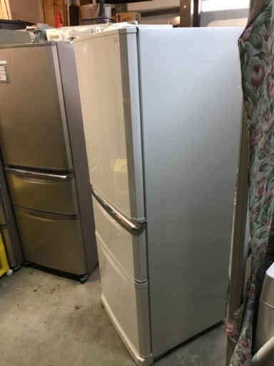 【がんばろう日本！】JH00371 三菱　冷蔵庫　2016年製　MR-C34Z-W がんばろう日本！】JH00371 三菱 冷蔵庫 2016年製 MR-C34Z-W