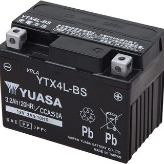 YTX4L-BS バイク用バッテリー 台湾ユアサ YUASA 新...
