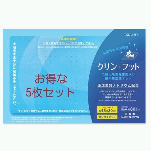 【早い者勝ち！！】⑥今話題のクリンフット：5枚セット
