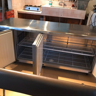 冷蔵コールドテーブル/冷蔵庫/実働/引き取り限定/秋田市近辺の配送致し 