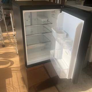 【リサイクルサービス八光　田上店　安心の3か月保証　旧鹿児島市内配達・設置無料】ハイセンス 【右開き】154L 2ドア ノンフロン冷蔵庫 エディオンオリジナル ダークブラウン HR-G1501 リサイクルサービス八光 田上店 安心の3か月保証 旧鹿児島市内