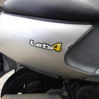 50cc スズキ Let's4 走行少ない、606km