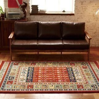 美品 絨毯 イラン製 カーペット (ANTIQUE アンティーク 輸入元/モリヨシ 購入額7万円