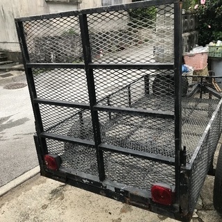 トレーラー 書類、ナンバー無し
