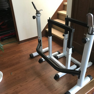 ①ベンチ プレス/スクワットラック②セイフティーラックワイドタイプ(のみ)