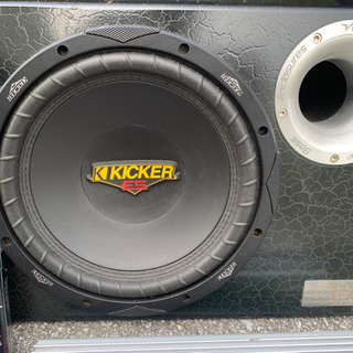 kicker 10インチ　ウーハーボックスセット