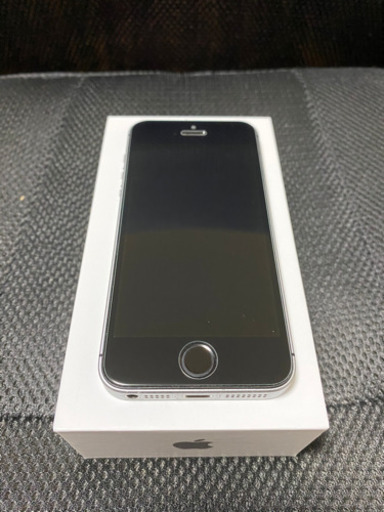 【美品】iPhone SE Space Gray 64 GB SIMフリー