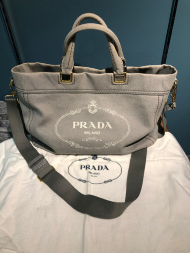 PRADA　カナパ　2WAY トートバッグ