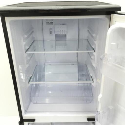 中古 137L 2ドア冷蔵庫 つけかえどっちもドア シャープ SJ-14Y-B 2014年製 ブラック系 6ヶ月保証付き