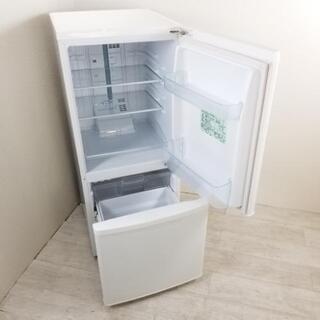中古 138L 2ドア冷蔵庫 自動霜取りファン式 パナソニック NR-TB145W-HG ...