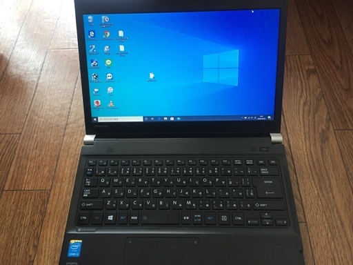 （お取引中）office2019 DVD内蔵 薄型・堅牢・軽快　Core i5・新品SSD・８GB【東芝 dynabook R734/M】