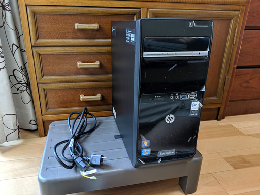 【成約済】hp製 Win10 500GB-HDD Core i5 デスクトップPC【配送不可】