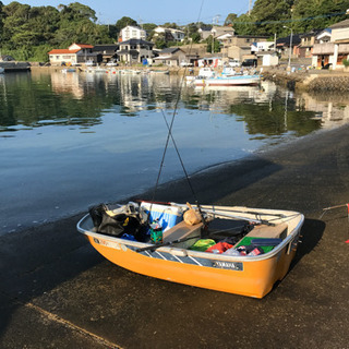 FRP ボート ヤマハ 小型ボート　2馬力ボート
