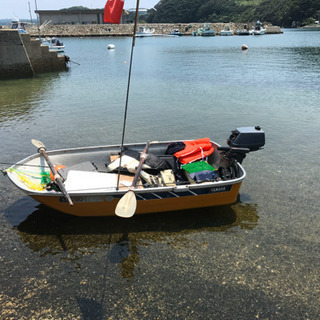 FRP ボート ヤマハ 小型ボート　2馬力ボート