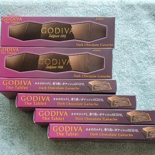 在庫あり次第!GODIVA 8本セットタブレットダークガナッシュ