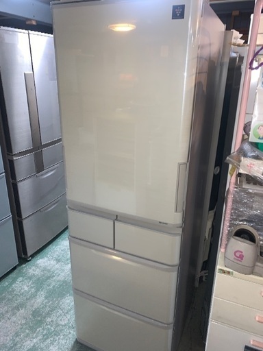 SHARP ノンフロン冷凍冷蔵庫　412L SJ-W411-F 2020年　中古　極上品　1ヶ月未満