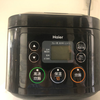 炊飯器3号　Haier  2012年製