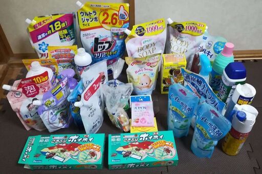 約30点 各種洗剤・手洗い石鹸・ボディソープその他色々セット