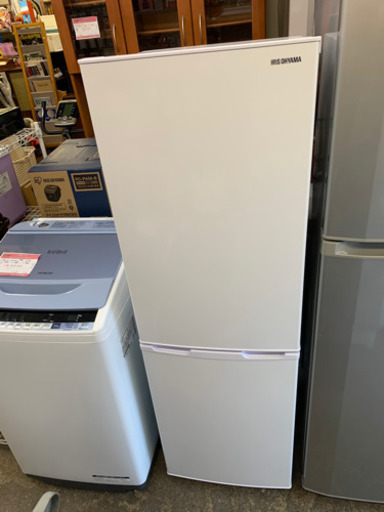 極美品　アイリスオーヤマ 冷蔵庫 162L 2019年 2ドア 大容量 引出フリーザ AF162
