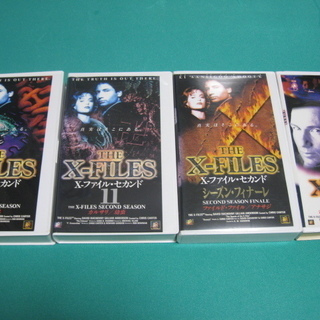 X-ファイルVHSビデオセット4巻