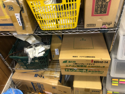 業種収縮の為エアコン部材一式 業種収縮の為エアコン部材一式