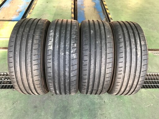 ブリヂストン POTENZA S007A 225/45R18 2018年47週 8分山 中古4本