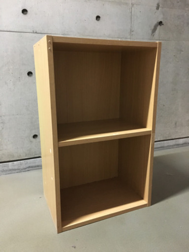 2段カラーボックス ファイルボックス ぐうぐう 心斎橋の収納家具 カラーボックス の中古あげます 譲ります ジモティーで不用品の処分