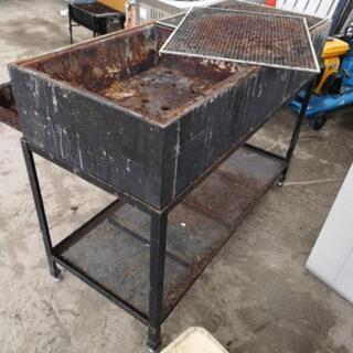 処分 焼き台 炭用 イベント 海鮮にも 大型