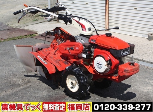 【SOLD OUT】シバウラ 耕運機 管理機 KJ752 7.5馬力 パタパタ 畝成形 タタックエース ガソリン【農機具でっく】【福岡】【耕運機】