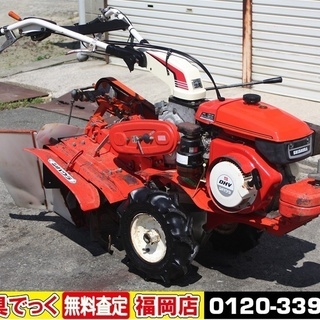 【SOLD OUT】シバウラ 耕運機 管理機 KJ752 7.5馬力 パタパタ 畝成形 タタックエース ガソリン【農機具でっく】【福岡】【耕運機】