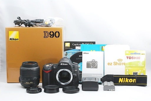 Nikon ニコン D90 Wi-Fi対応♪ 動画撮影OK♪ 1230万画素♪