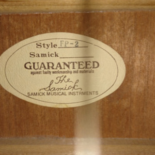 サミック アコースティックギター エレアコ スタンド付 TheSamick