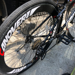 クロスバイク CANOVER NYMPH カノーバー ニンフ シマノ21段変速 自転車 ライト付 