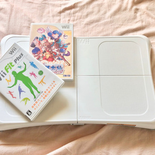 Wii fit & カセット２つ 取り引き中