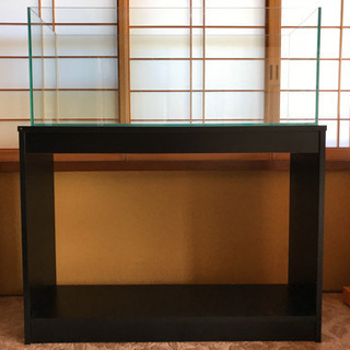 ガラス水槽　900×300×360 専用台