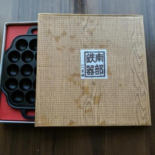 南部鉄器 たこ焼き器 23穴 まな 中目黒の調理器具 たこ焼き器 の中古あげます 譲ります ジモティーで不用品の処分