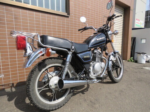 □スズキ GN125 125cc 7,528km アメリカンスタイル 原付2種 実動