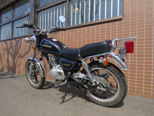 □スズキ GN125 125cc 7,528km アメリカンスタイル 原付2種 実動