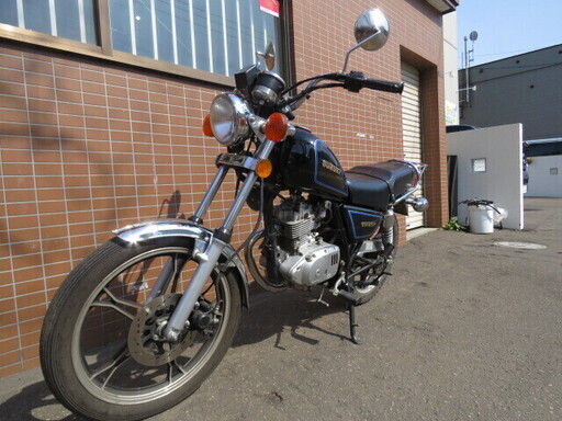 ■スズキ GN125 125cc 7,528km アメリカンスタイル 原付2種 実動 バイク 札幌発! □スズキ GN125 125cc 7,528km アメリカンスタイル 原付2種 実動