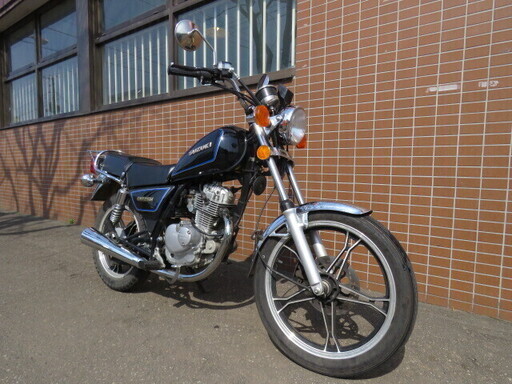 □スズキ GN125 125cc 7,528km アメリカンスタイル 原付2種 実動