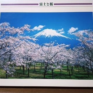 ジグソーパズル1000ピース　富士と桜